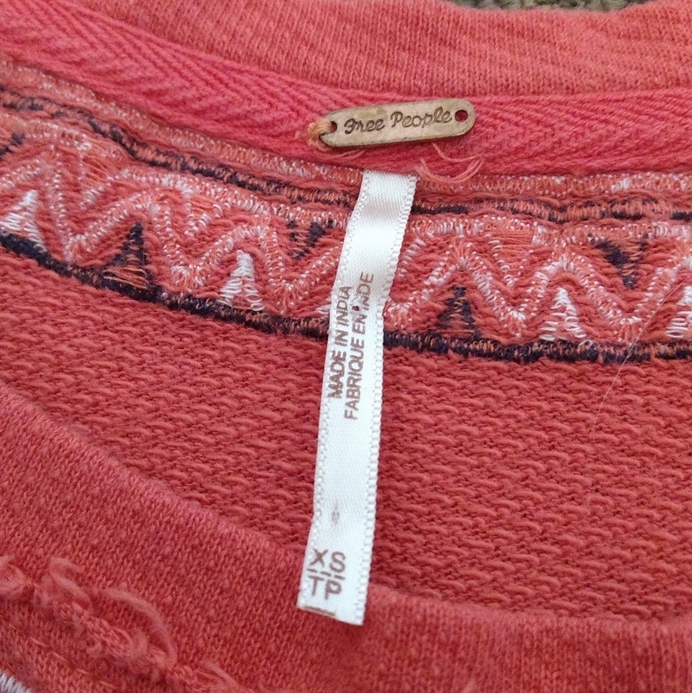 Free People Coral Top - Picture 4 of 7